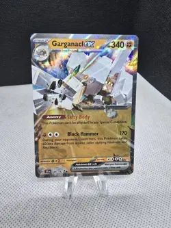 2024 Pokemon Stellar Crown GARGANACL EX Double Rare 089/142 - Image 1