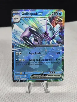 2023 Pokemon Paradox Rift GOLISOPOD EX 050/182 Double Rare - Image 1