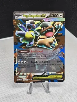 2025 Pokemon Mega Evolutions MEGA KANGASKHAN EX 104/132 Double Rare - Image 1