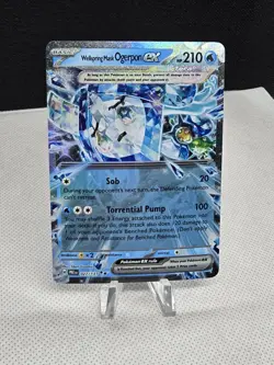 2025 Pokemon Prismatic Evolutions WELLSPRING MASK OGERPON EX 027/131 Double Rare - Image 1