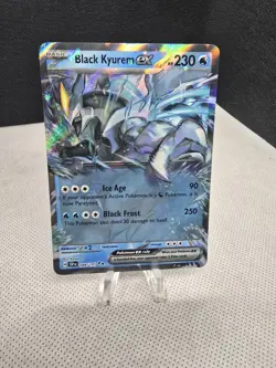 2024 Pokemon Surging Sparks BLACK KYUREM EX 048/191 Double Rare - Image 1