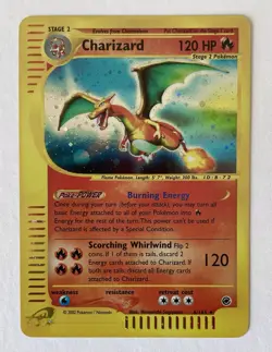 Charizard Expedition Holo Rare 6/165 Pokemon Nintendo Vintage Foil Swirl NM++ - Image 1