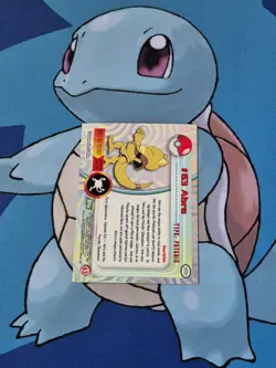 Pokemon TCG Topps Non Holo Blue Label Abra #63 - Image 2