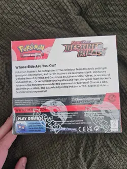 Pokemon Destined Rivals (SV10) BOOSTER BOX Brand New Factory Sealed - Image 4