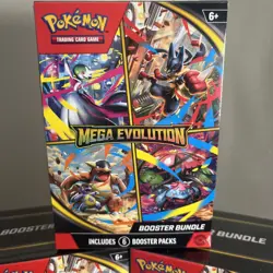 (3) Mega Evolution Booster Bundles- ME01: Mega Evolution Pokemon - Image 2