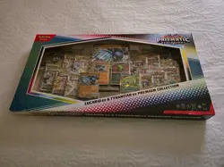 Pokemon TCG Prismatic Evolutions Lucario Ex + Tyranitar Ex Premium Collection - Image 1