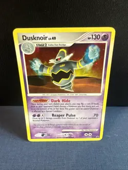 Pokemon Diamond And Pearl Dusknoir Holo Black Star Promo - Image 1