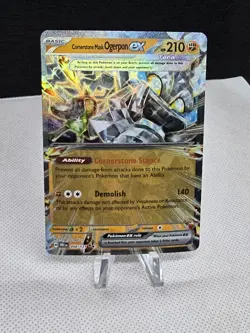 2025 Pokemon Prismatic Evolutions CORNERSTONE MASK OGERPON EX 058/131 Double - Image 1