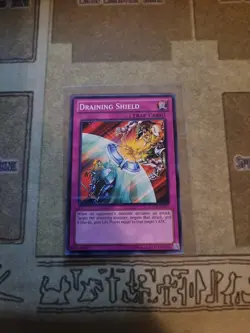 YUGIOH DRAINING SHIELD LCYW-EN294 COMMON UNLIMITED ED NM - Image 1