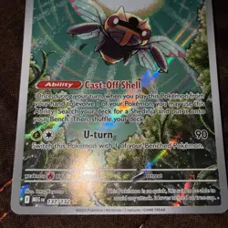 Ninjask 137/132 Illustration Rare Mega Evolution NM English Pokemon card - Image 3