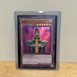 Jinzo MYF1-EN041 1st Edition Super Rare Yu-Gi-Oh Card - Image 1