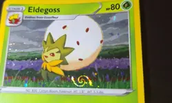 Pokemon Eldegoss Swirl Holo Promo Card HD Galaxy Full Swirl - Image 2