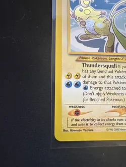 Shining Raichu 111/105 - Neo Destiny. Secret Rare Holo Pokemon Card 1995-2000 - Image 5
