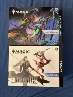 Magic The Gathering Card Games Final Fantasy Booster & Collector Gift Bundle New - Image 1