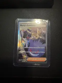 Morty's Conviction 211/162 Sv05: Temporal Forces Holo POKEMON TCG CARD - Image 1