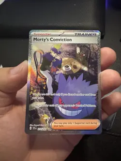 Morty's Conviction 211/162 Sv05: Temporal Forces Holo POKEMON TCG CARD - Image 5