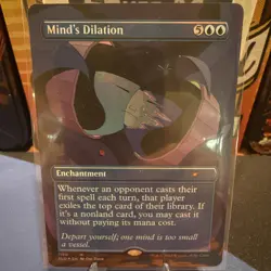 MTG Mind's Dilation (Secret Lair Promo) MINT MTG MAGIC CARD - Image 1