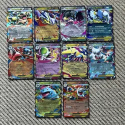 Pokemon Mega Evolution FULL EX Lot - 10 Card Listed Lot - NM/M - SHIP RDY - Image 1