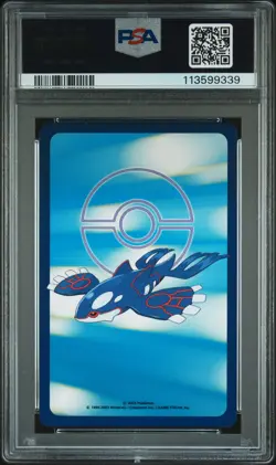 2003 POKEMON SAPPHIRE VERSION PLAYING CARDS KING OF CLUBS REGICE PSA 10 - Image 2