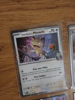 Pokemon TCG: Team Rocket's Mewtwo EX SvP 205 + Jumbo Card Bundle - Image 2