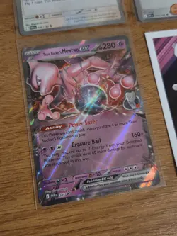 Pokemon TCG: Team Rocket's Mewtwo EX SvP 205 + Jumbo Card Bundle - Image 4