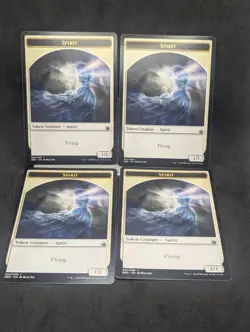 Spirit 001/008 Token X4 NM Battlebond MTG Magic the gathering - Image 1