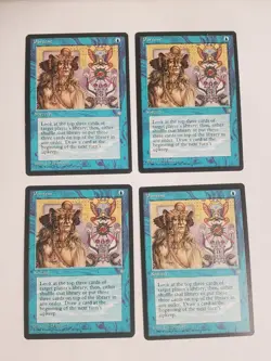 MTG Playset 4x Portent (Ice Age/Blue/C) - BGM - Image 1