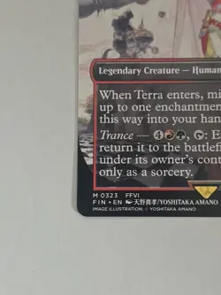 Terra, Magical Adept (Borderless) Final Fantasy Magic the Gathering - Image 4