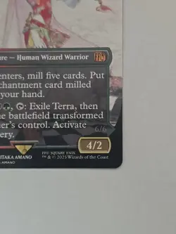 Terra, Magical Adept (Borderless) Final Fantasy Magic the Gathering - Image 5