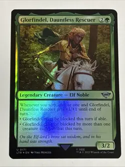 MTG Lord of the Rings Glorfindel, Dauntless Rescuer Foil 0171 NM - Image 1