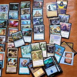 Magic Whole COMMANDER Deck MTG - Sygg River Guide MERFOLK's Tribal White & Blue - Image 2