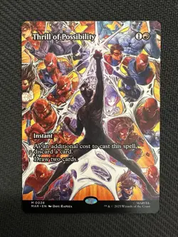 MTG Spider-Man Thrill Of Possibility Borderless Non Foil English - Image 1