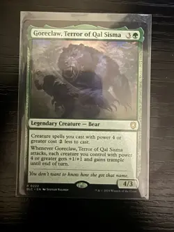 Goreclaw, Terror of Qal Sisma - BLC 0222 - NM - MTG Magic - Image 1