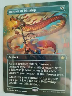 MTG Foundations Banner Of Kinship Full Art 352 - Image 1