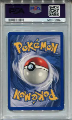 Pokemon Base Set Shadowless Holo Card #12 Ninetales PSA 5 - Image 2