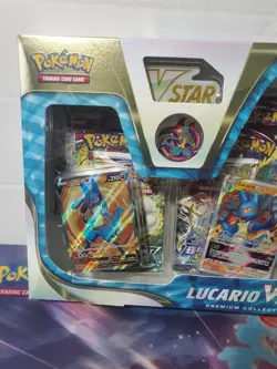 🔥 Pokemon TCG Lucario VSTAR Premium Collection Box Factory Sealed!! 💥 820650851247 - Image 3