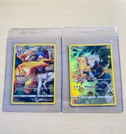 Pokemon TCG Lost Origin Pikachu TG05/TG30 Charizard TG 03/TG30 Ultra Rares NM - Image 1