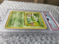 1999 Pokemon 1st edition base set Bulbasaur 44/102 PSA 6 EX-MT - Image 3