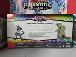PRISMATIC EVOLUTIONS Lucario EX and Tyranitar EX Premium Collection Sam’s Club - Image 2