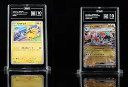 TAG 10 Pikachu #197/SV-P Pokemon Japanese Promo Free TAG 10 Greninja ex #45 - Image 1