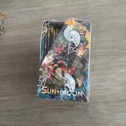 Sun & Moon Base Set Booster Box 36 Packs Factory Sealed Pokemon TCG - Image 2