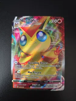 Pokemon Tcg Victini VMAX 022/163 Swsh05: Battle Styles Holo NM - Image 1