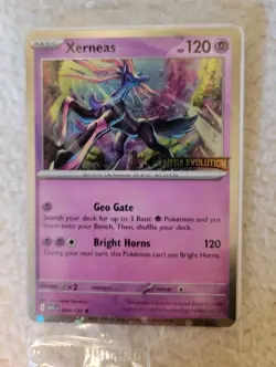 Pokemon Mega Evolution 2025 - Xerneas 2025 Bestbuy Stamped Promo - Image 1