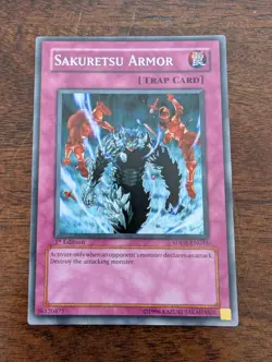 Sakuretsu Armor - SDDE-EN033 - Common 1st Edition Yugioh - Image 1