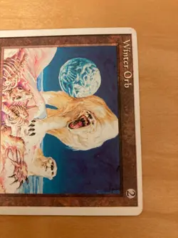 4ED Winter Orb Alternate Edition White Frame MTG Magic Card English Version - Image 2