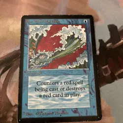 LEB BETA Blue Elemental Blast MTG English Old School Card - Image 1