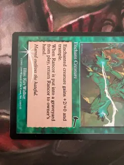 ULG Grudge Rancor Old Frame FOIL EN Urzas Legacy 1st Edition MTG Card - Image 3