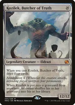 Kozilek Butcher of Truth Japanese English Modern Masters MM2 Card - Image 1
