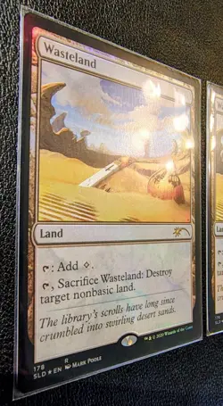 Wasteland English Foil Set of 2 Secret Lair MTG Magic the Gathering - Image 2