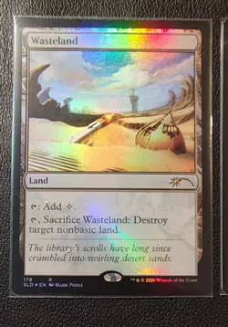 Wasteland English Foil Set of 2 Secret Lair MTG Magic the Gathering - Image 4